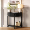 Living Room Furniture Sofa Table Half Moon - 32 in x 15.75 in by Stead