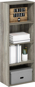 Furinno Luder Bookcase / Book / Storage, French Oak by Furinno-FitsYourSpaceFitsYourBudget