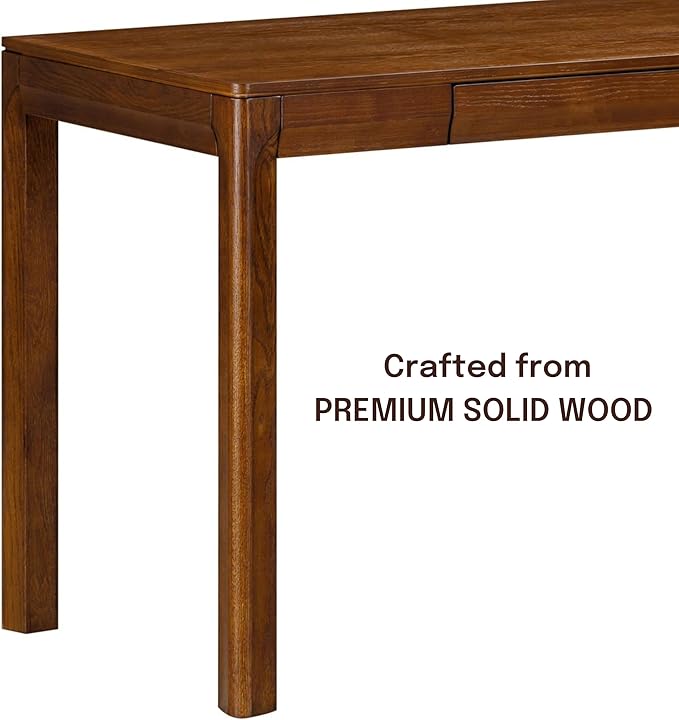 NTC Flow Modern Wooden Rectangle Desk Table - Image 4