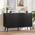 47.2" Buffet Cabinet with 4 Doors, Accent Sideboard Cabinet with Adjustable by ChicFurnit