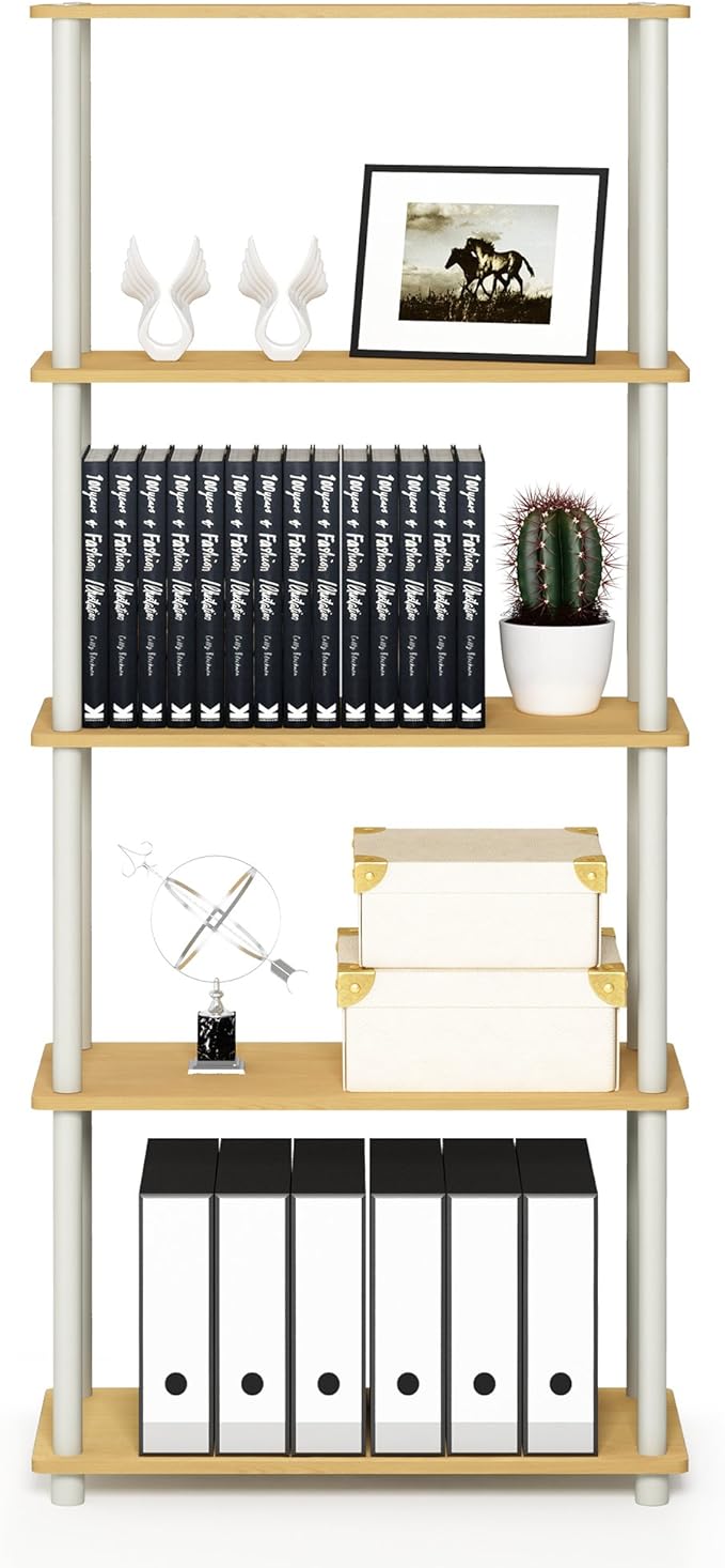 Furinno Turn-N-Tube 5-Tier Multipurpose Shelf / Display Rack / Storage Shelf / - Image 4