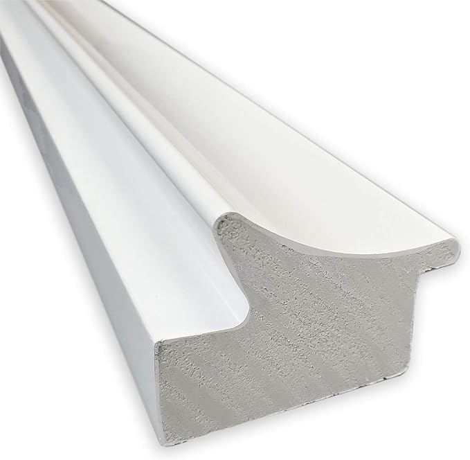 Amanti Art White Bathroom Mirror - Image 2