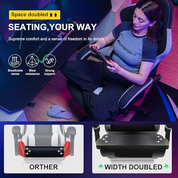 GTPLAYER Gaming Chair, Computer Office Chair - Image 3