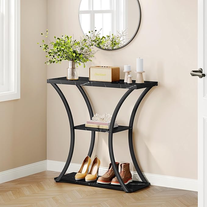 Hoctieon 3 Tier Console Table by Hoctieon