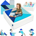 Kids Play Sofa, Tangram Square Puzzles Couch Furniture, Modular Kids Play by HeyPappy