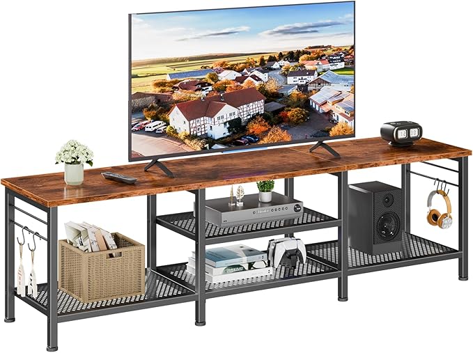 Furologee TV Stand for TVs up to 70 Inch, 63 Inch Entertainment Center by Furologee