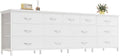 Huuger 70 Inch White Dresser for Bedroom, TV Stand for 65, 80 Inch TV, 13 by Huuger