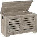 DINZI LVJ Storage Chest, Flip-Top Wooden Toy Box by DINZILVJ
