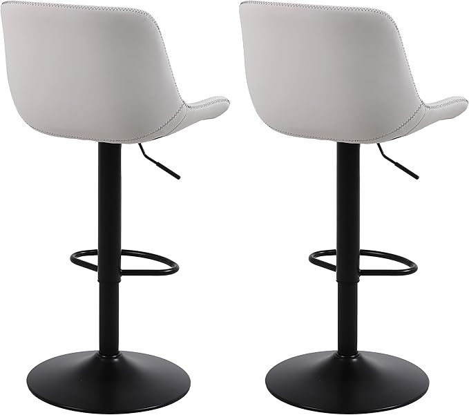 Bar Stools, Swivel Counter Height Barstools - Image 7