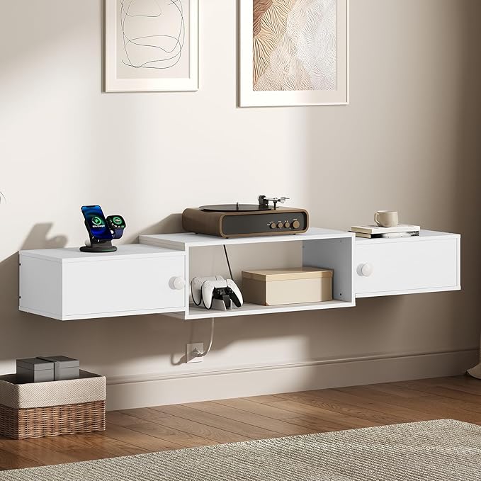 HOOBRO 55" Floating TV Stand - Image 4