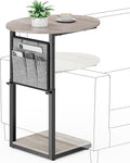 Vagusicc C Shaped End Table, Adjustable Height Small Side Table by Vagusicc