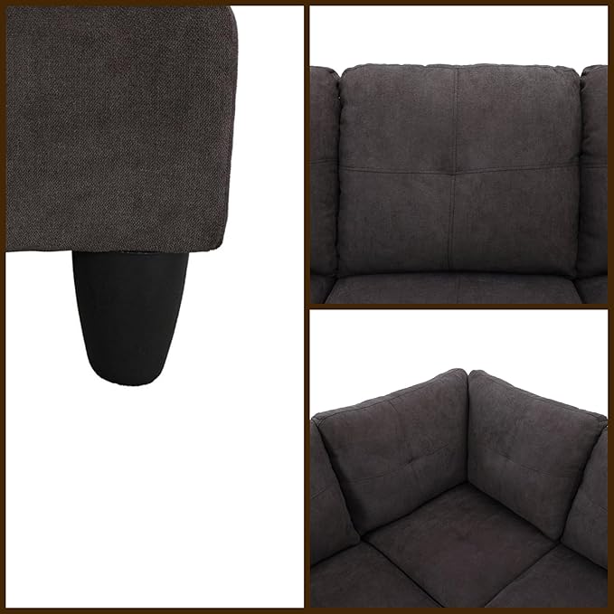 L Shaped Couch Sectional Couches - Image 6