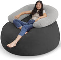 HABUTWAY Bean Bag Chair with U-shaped Pillow by HABUTWAYMakeYourLifeComfortable