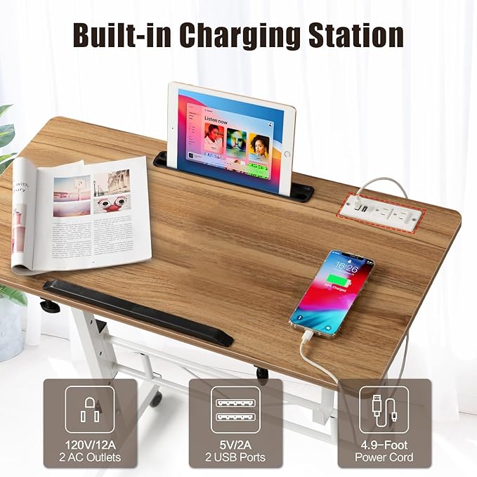SIDUCAL Standing Desk Height Adjustable - Image 5