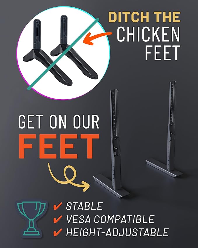 ECHOGEAR Universal Large TV Stand - Image 2