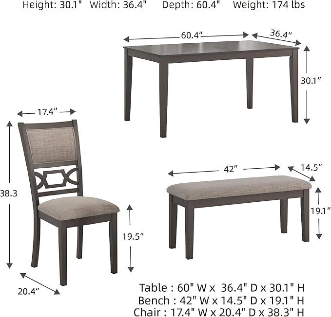 Signature Design by Ashley Wrenning Modern Diamond Patterned Dining Table - Image 9