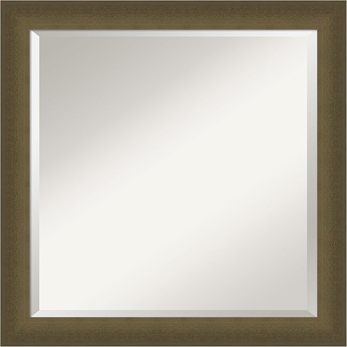 Amanti Art Bronze Bathroom Mirror by AmantiArt