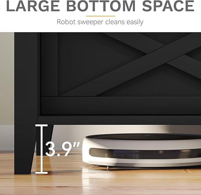 DWVO 70 Inch Farmhouse TV Stand - Image 7