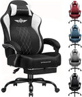 GTPLAYER Big and Tall Gaming Chair Breathable Fabric Computer Chair by GTPLAYER