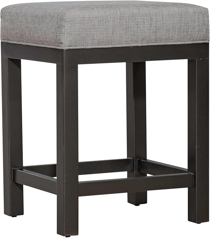 Liberty Furniture Industries Tanners Creek Uph Console Stool, W19 x D16 x H25 - Image 3