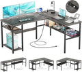 Reversible L Shaped Gaming Desk by Hyomdeck
