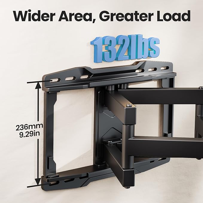 UL Listed Full Motion TV Wall Mount Bracket - Image 3