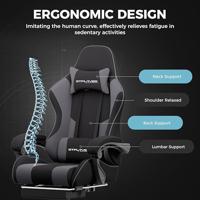 GTPLAYER Gaming Chair, Computer Chair - Image 7