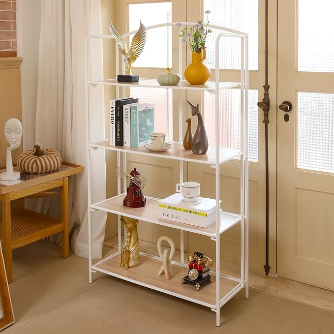 Crofy No Assembly Folding Bookshelf - Image 4