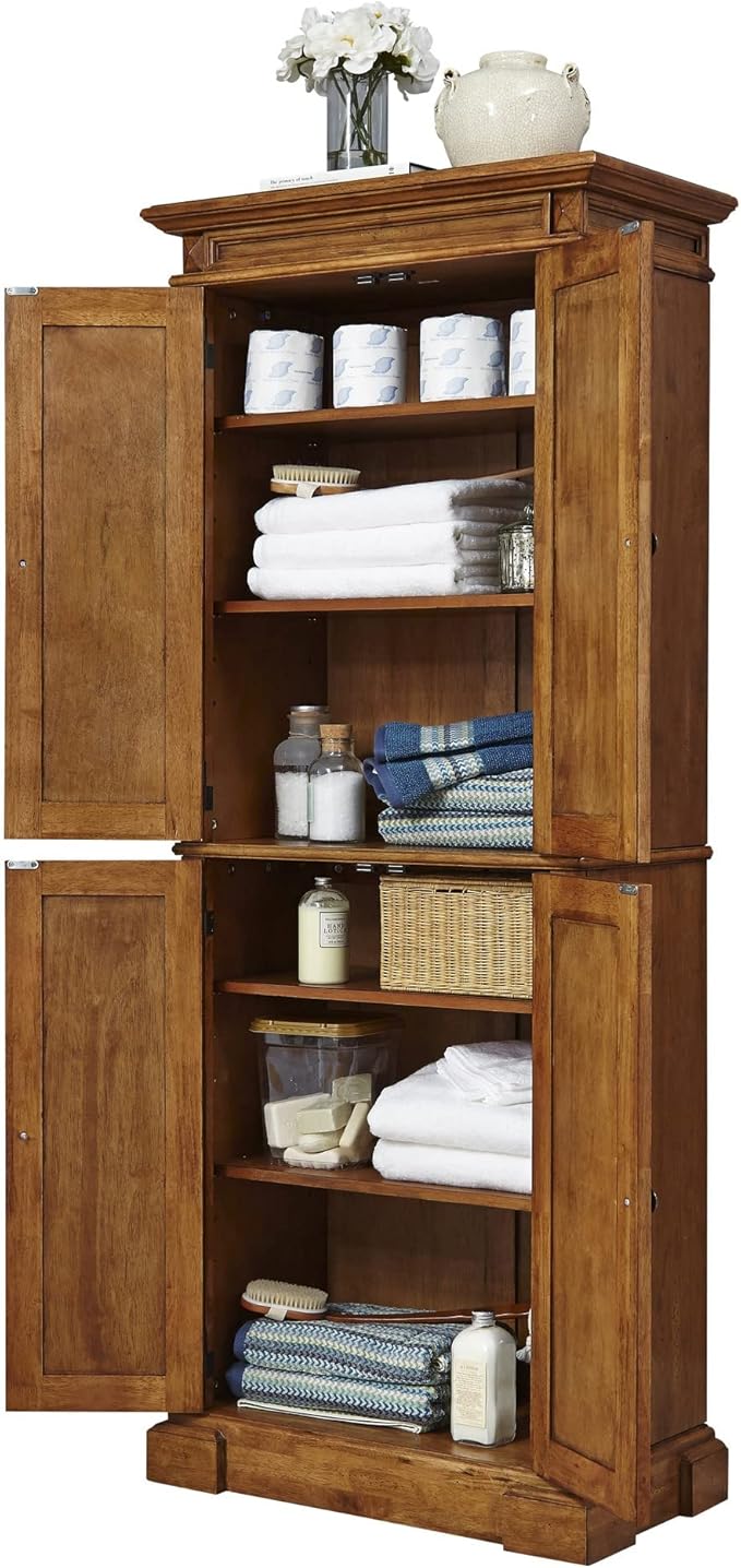 Homestyles Americana Distressed Oak Pantry - Image 4