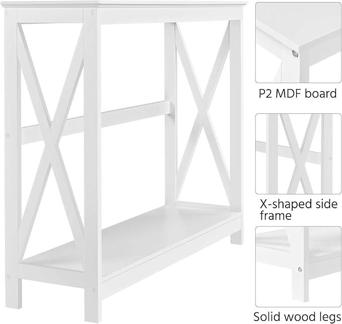 Yaheetech Wood Entryway Table, Console Table - Image 5
