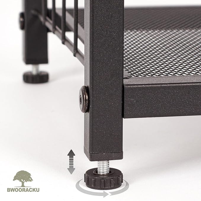 Shoe Rack, 3-Tier Shoe Organizer - Image 4