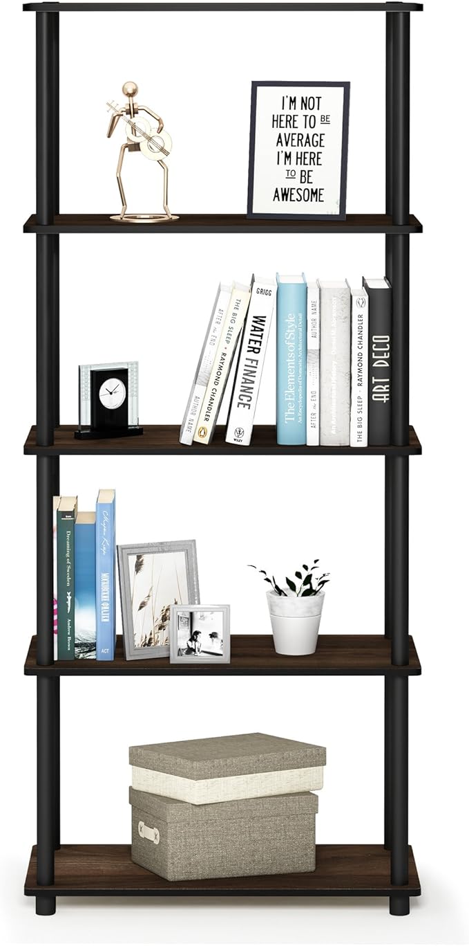 Furinno Turn-N-Tube 5-Tier Multipurpose Shelf / Display Rack / Storage Shelf / - Image 4