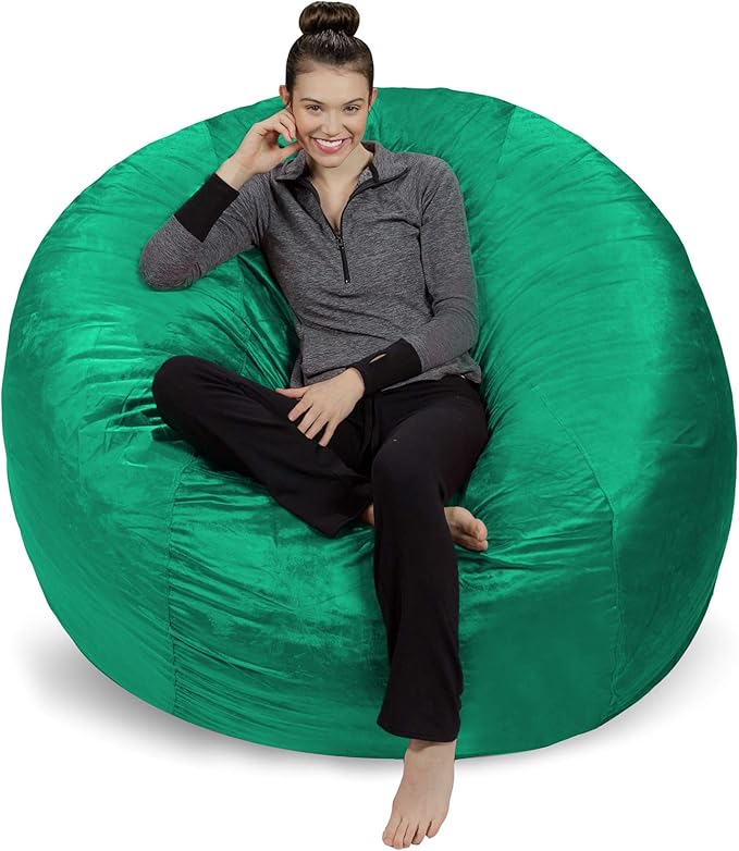 Sofa Sack Bean Bag Chair Cover, Aqua Marine by SofaSack