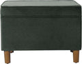 Home Decor | Dinah Collection Modern Storage Ottoman | Ottoman by Spatial+Order