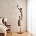 Uniclinens Coat Rack Freestanding Solid Wood Coat Tree Standing by Uniclinens