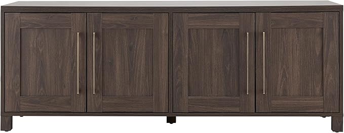 Henn&Hart Rectangular TV Stand for TV's up to 80" in Alder Brown, TV Stands for - Image 4