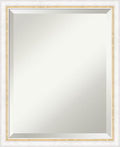 Amanti Art White Bathroom Mirror by AmantiArt