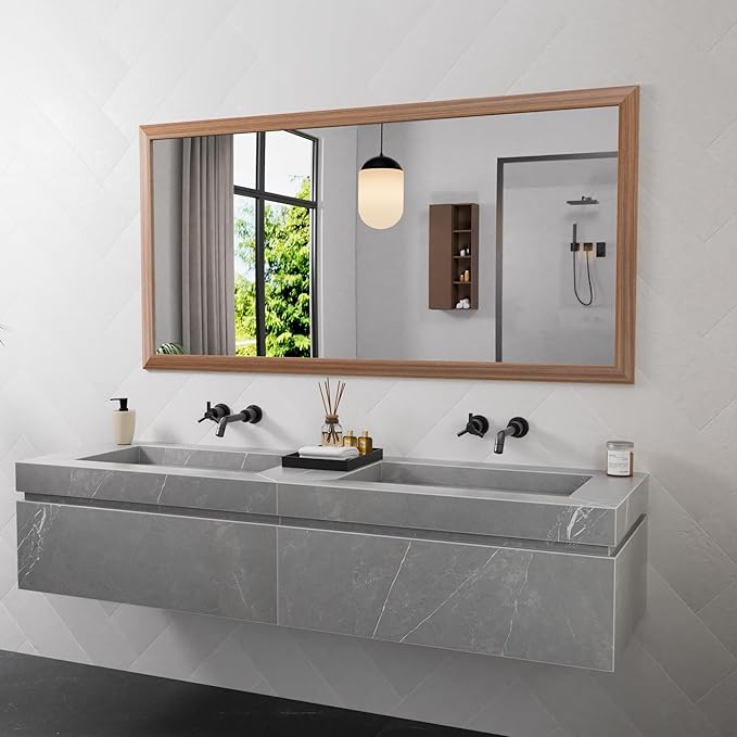 Amorho 72 X36 Inch Bathroom Mirror by Amorho