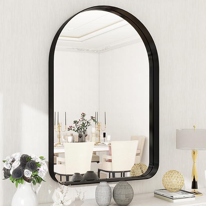 38"x26" Arched Bathroom Mirror - Image 7