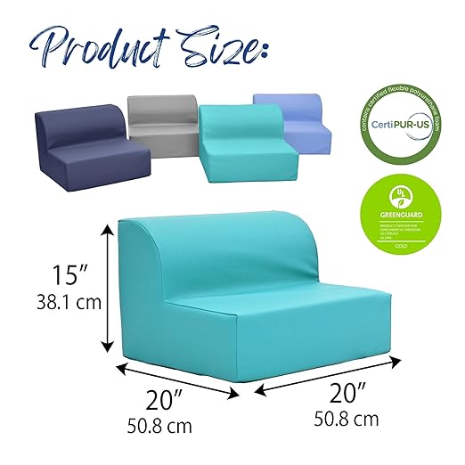Children's Factory Library Loungers, Flexible Seating Classroom Furniture - Image 3