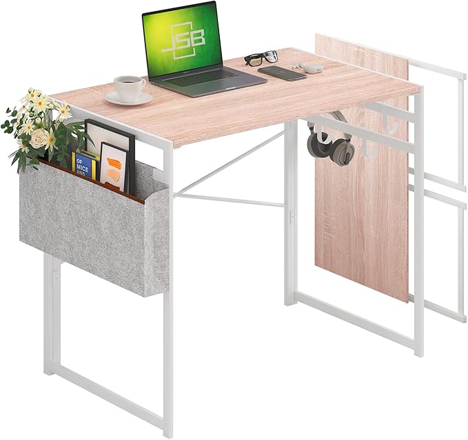JSB Small Folding Computer Desk by HomeFurniture