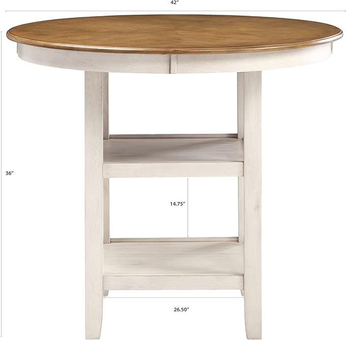 New Classic Furniture Cori 5-Piece Round Counter Dining Set - Image 13