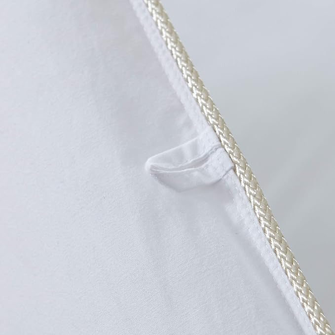 Luxurious All-Season Goose Down Feather Fiber Comforter Twin Size Duvet Insert - Image 7