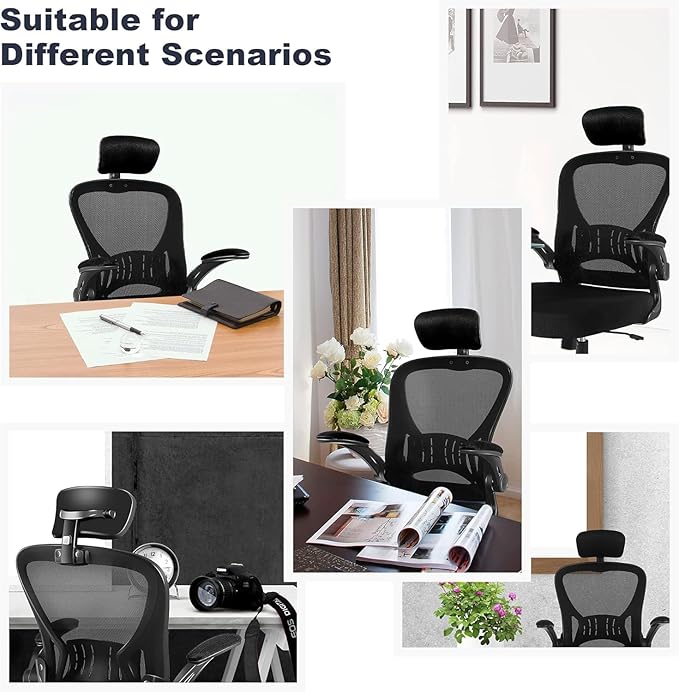 Office Chair Ergonomic Desk Chair Comfort Adjustable Height - Image 6