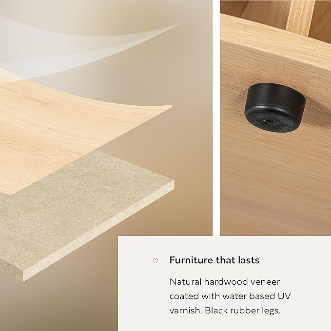 WERMO 35'' Round Coffee Table - Image 6