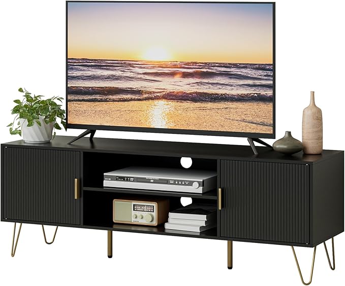 TV Stand for 55-65 inch TV, Entertainment Center by Unknown