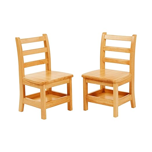 ECR4Kids Three Rung Ladderback Chair by ECR4Kids