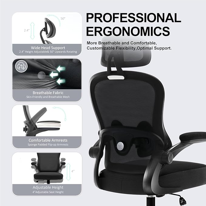 Ergonomic Office Chair, Ultra Thick Office Desk Chair - Image 5