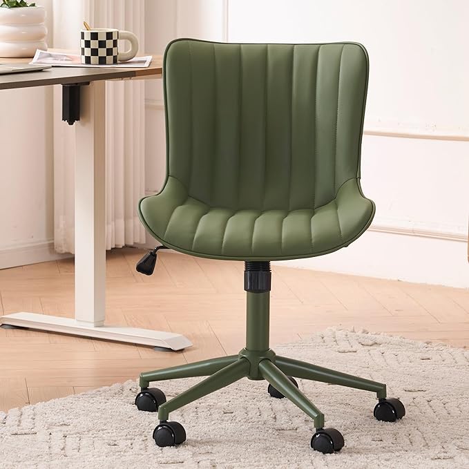 YOUNIKE Green Home Office Desk Chair by YOUNIKE