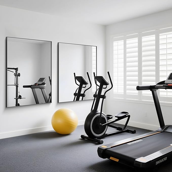 36x48 Inch Black Rectangle Mirrors - Image 7